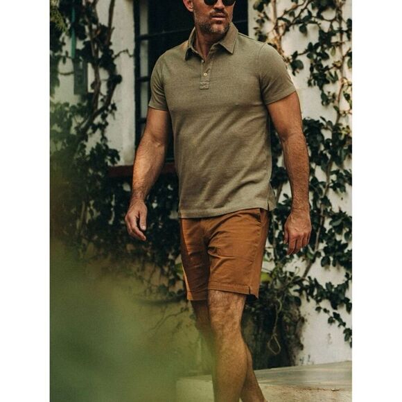 Taylor Stitch The Trail Short in Tobacco brown men’s retro 28 NEW - Picture 4 of 12